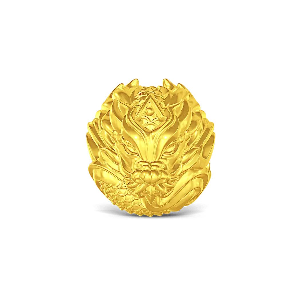 Pink emerald pendant ring