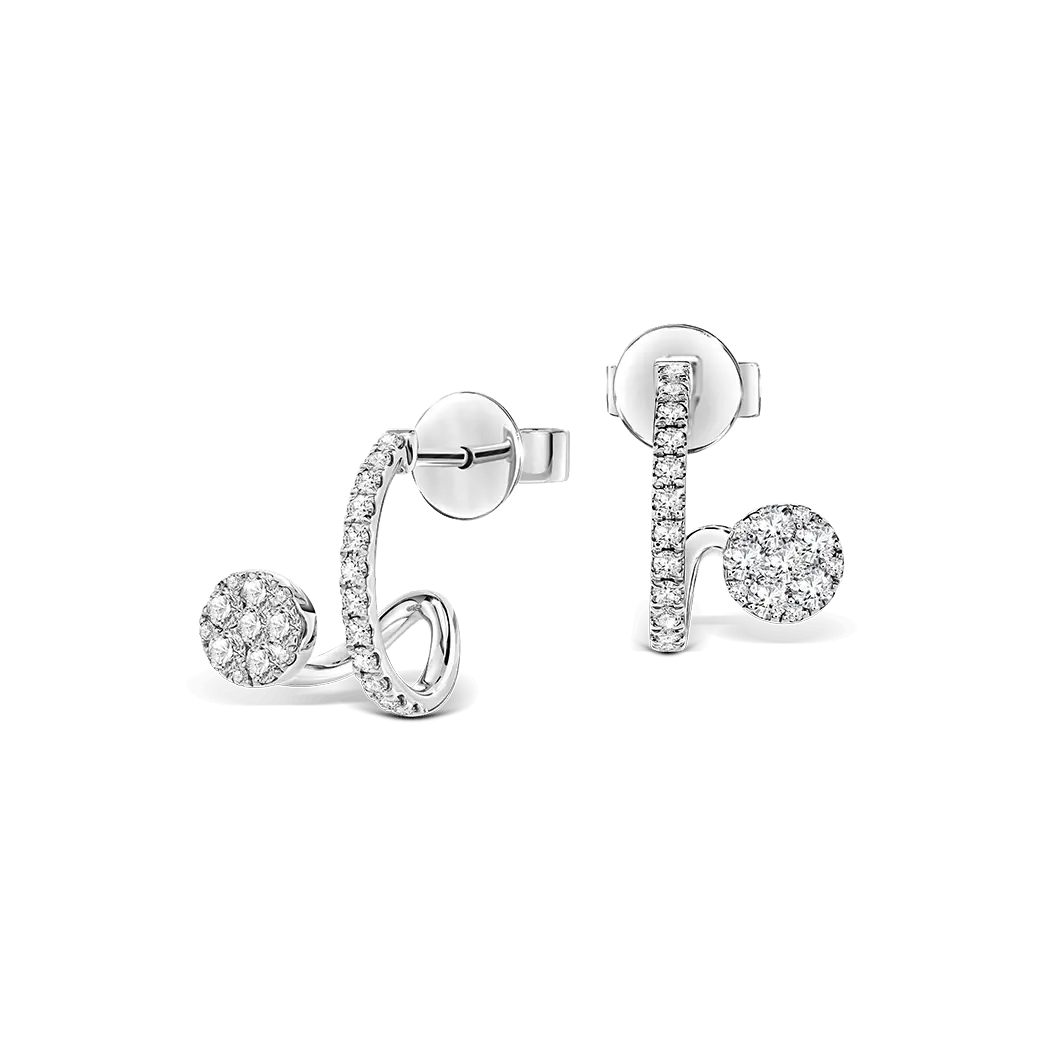 Pink emerald pendant ring