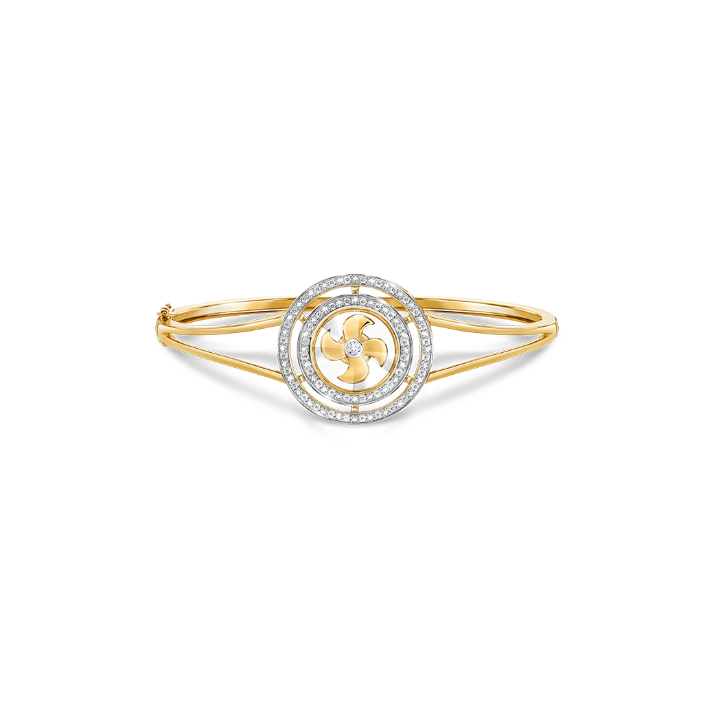 Pink emerald pendant ring